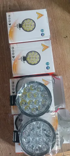 Farol de milha led 42w 12v 14 led 