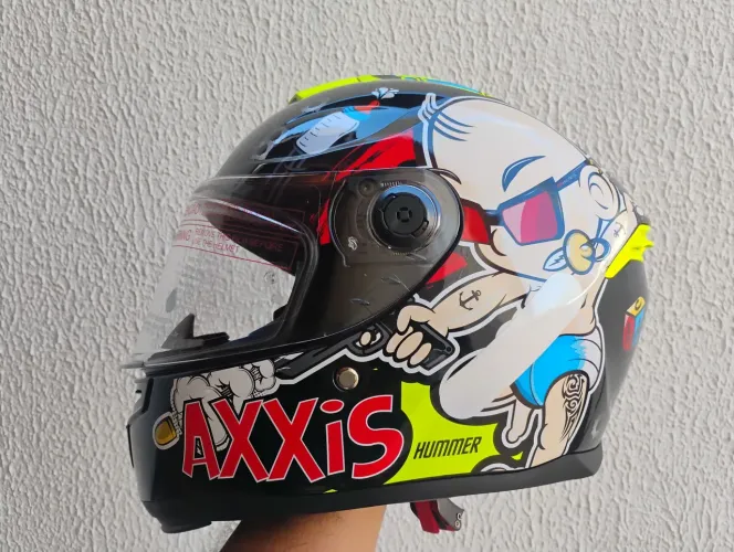 Capacete axxis BaBy novo n58
