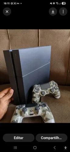 Ps4 Fat ( 1TB e 102 jogos )