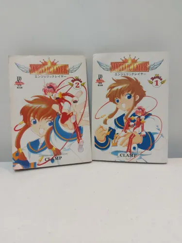Mangás volumes 1 e 2 Angelic Layer