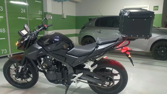 Suporte de Baú Superior Traseiro Honda CB 500F 20+ e CB 500 Hornet (SPTO506) Scam