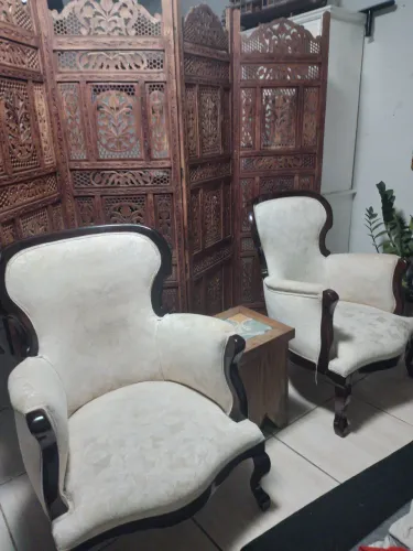 PPar de Poltronas colonial