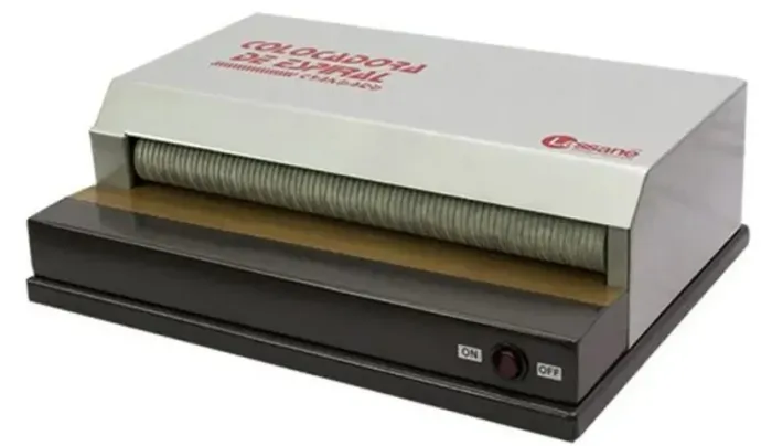 Máquina Colocadora De Espiral Elétrica Standart (até 23mm)