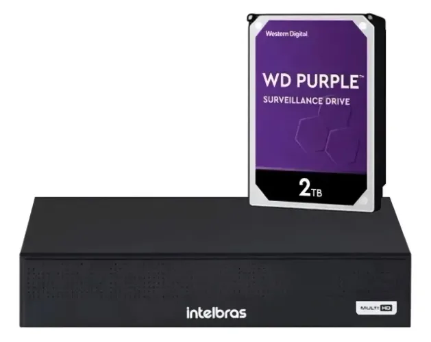 DVR Intelbras 16 canais- 2TB