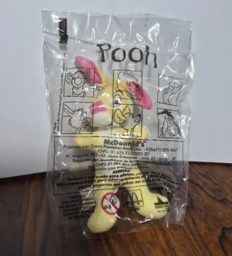 Mini pelúcia do Abel (Turma do Ursinho Pooh) McDonald's