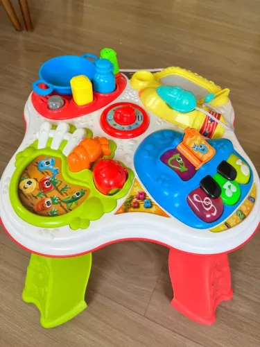 Mesa de Atividades Chicco Crescer e Aprender Bilíngue - Seminova