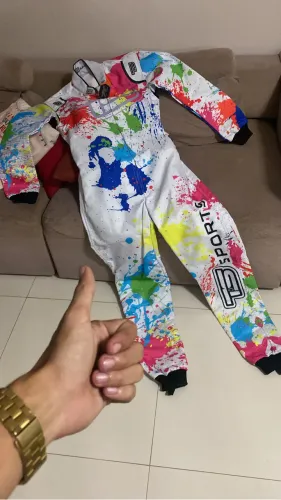 Macacão de kart 
