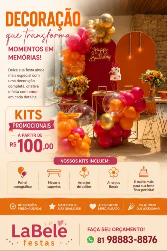 Decoração de festa