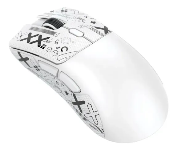 Attack Shark R1 18000dpi Sem Fio Usb Bluetooth Branco