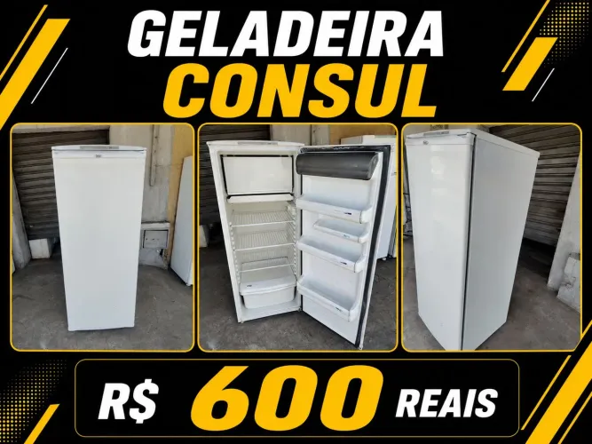 GELADEIRA CONSUL FUNCIONANDO 