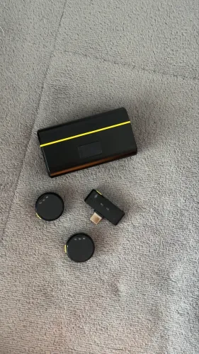 Microfone profissional entrada USB-C