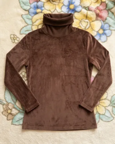 Blusa gola alta para frio 