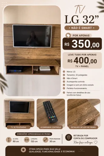 Vende-se tv 32 polegadas