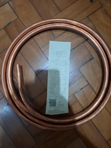 Tubo de cobre ½"