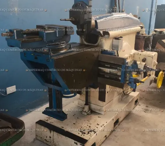 Plaina Limadora FAIR 750mm com Morsa Máquina Industrial Robusta e Pronta para Uso  