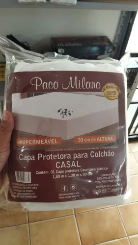 Capa de colchão Casal Impermeavel de 79,99 por 37,00