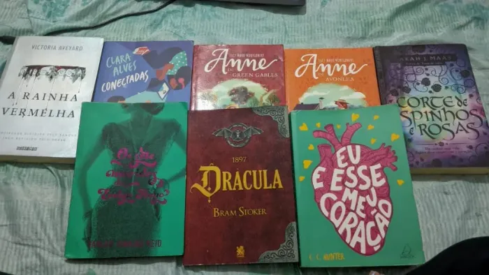 8 livros- bom estado