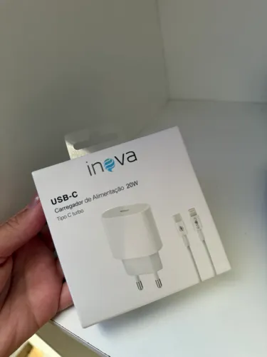 Carregador iPhone completo inova