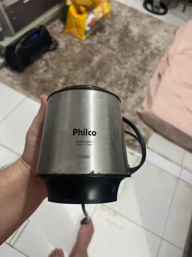 Processador Philco inox glass - leia a descrição