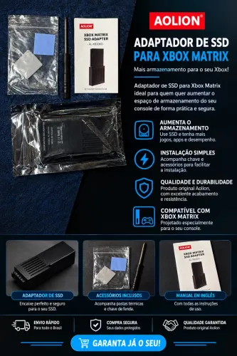 Adaptador SSD para Xbox