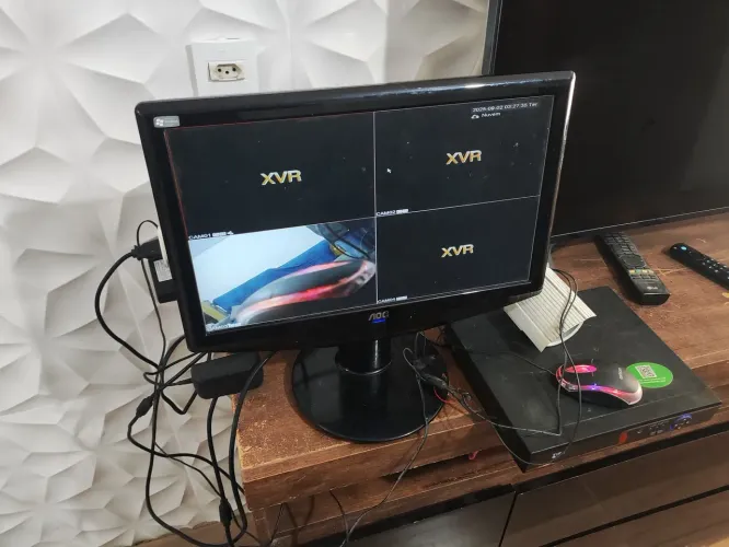 DVR + câmeras leia tudo antes 
