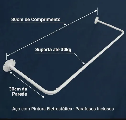 arara de parede
