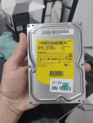 HD Samsung 1tb para desktop c alerta leia