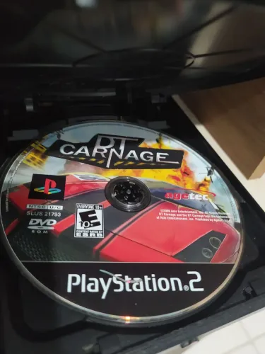 Jogo PS2 Original - DT Carnage - Apenas o disco