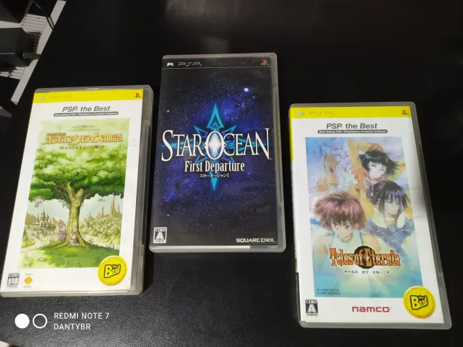 Lote rpg Psp
