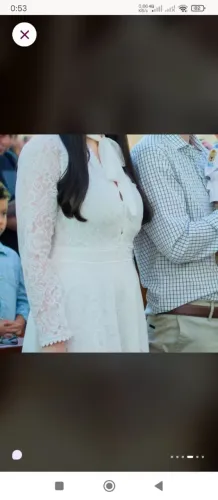 Vestido Batizado/noivado/casamento Civil/pré wedding Pimpinela
