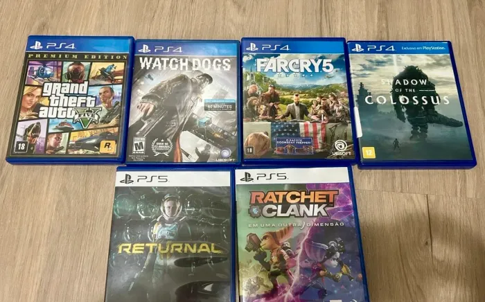 Combo de jogos PS4/PS5