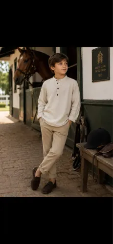 Camisa esporte fino para menino Zara boys