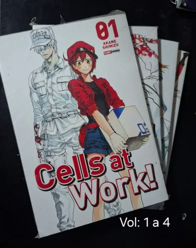 Manga cells at work! Vol 1 a 4