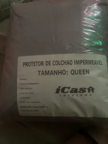 Protetor colchão Queen impermeável