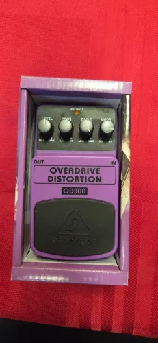 PEDAL BEHRINGER OVERDRIVE/DISTORTION OD300