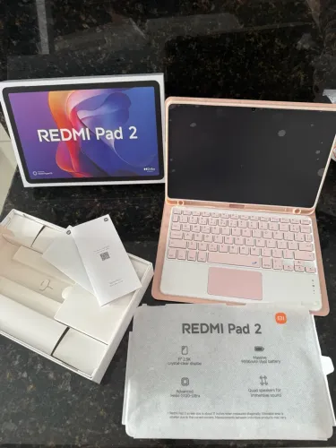 Xiaomi Redmi Pad (8GB RAM / 256GB ROM) - Cinza Escuro | Impecável + acessórios