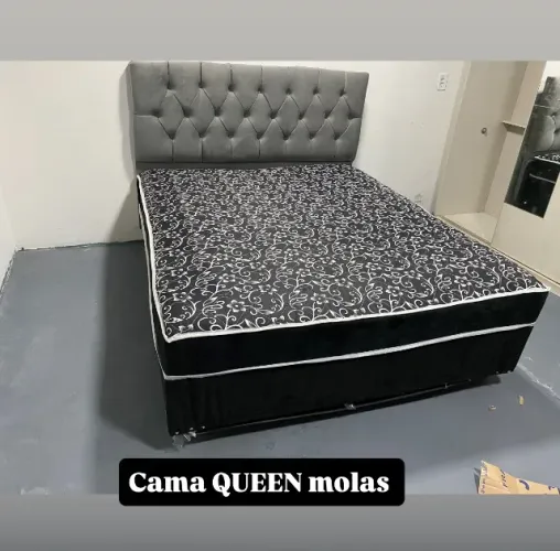 Cama QUEEN. Molas molas macia show