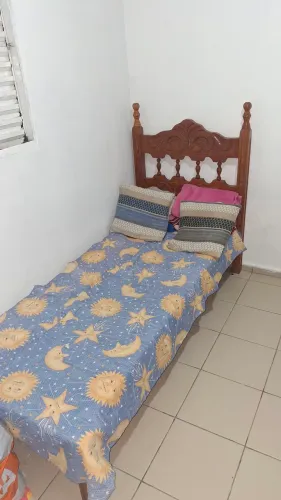 Cama solteirão madeira rústica