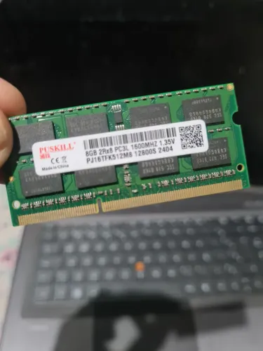 Memória ram 8gb ddr3 notebook