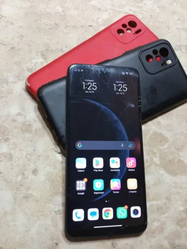 REDMI NOTE 10S 128GB 8 DE RAM C/ CAPA E CARREGADOR