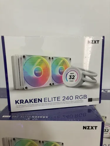 Water Cooler NZXT Kraken Elite 240 RGB - Branco - Lacrado!