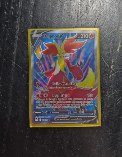 POKEMON TCG - Delphox V (173/196) Origem Perdida