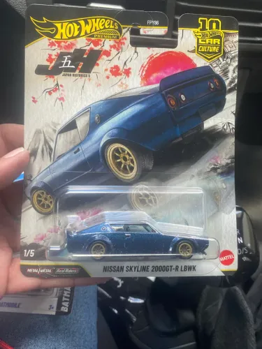 Hot wheels premium Japan historic 5 Nissan skyline 2000GT-R LBWK