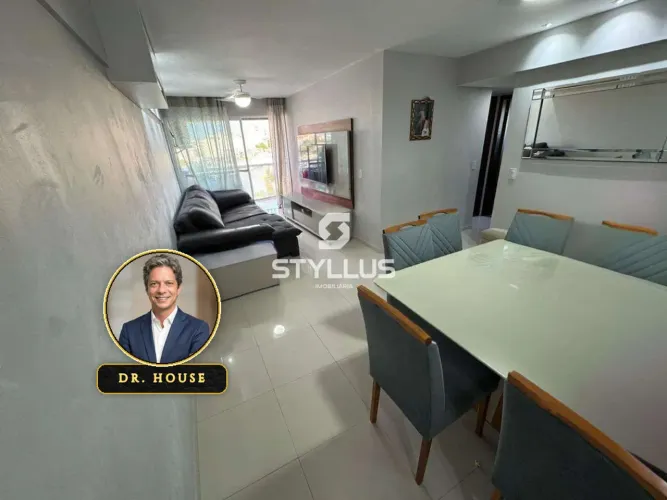 Apartamento Espaçoso com 3 Suítes e 2 Vagas no Cachambi! M68L