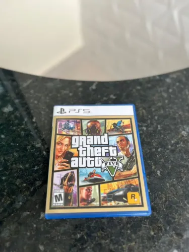 GTA 5 PS5 MÍDIA FÍSICA EM ESTADO NOVÍSSIMO