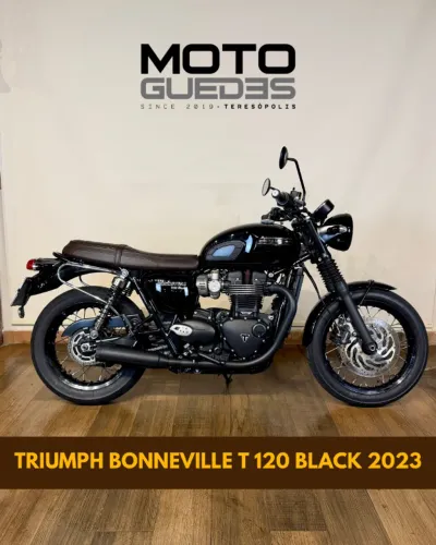 TRIUMPH BONNEVILLE T 120 BLACK 2023