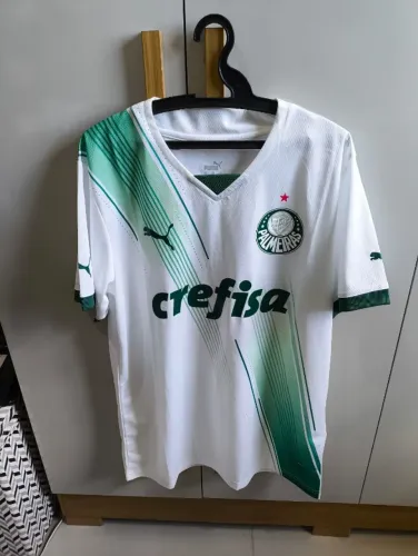 Camiseta Palmeiras Crefisa - Branca