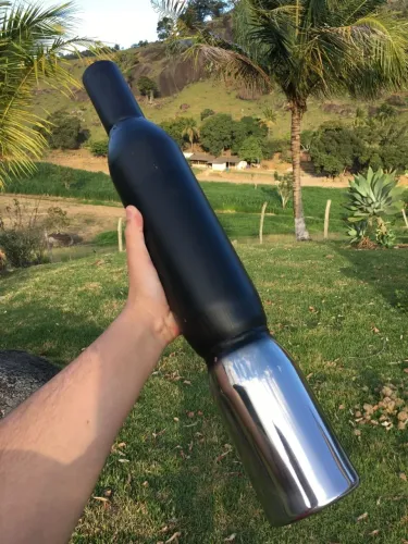 Abafador Jk Esportivo Ponteira Inox Longa 3,5 Pol.