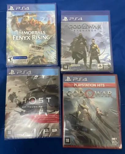 Jogos de PS4 e XBOX ONE ( VALORES NA DESCRIÇÃO )