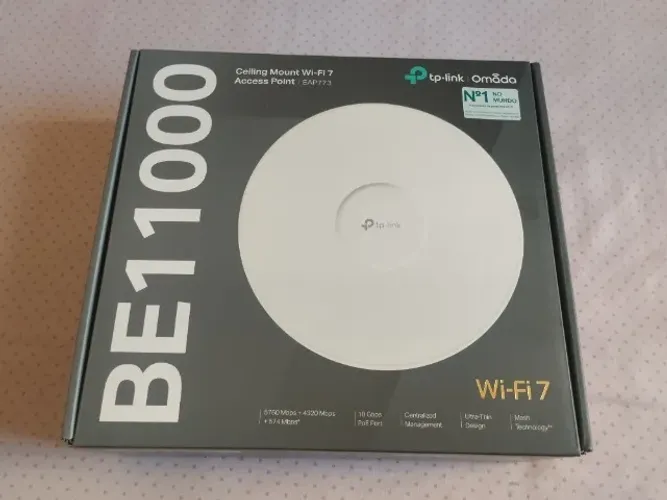 TP-LINK EAP773 BE11000 WIFI 7 OMADA 10GBPS